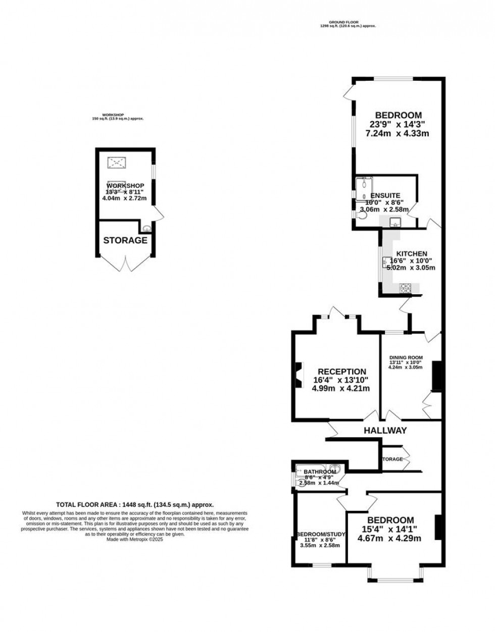Floorplan for Upper Cranbrook Road | Westbury Park