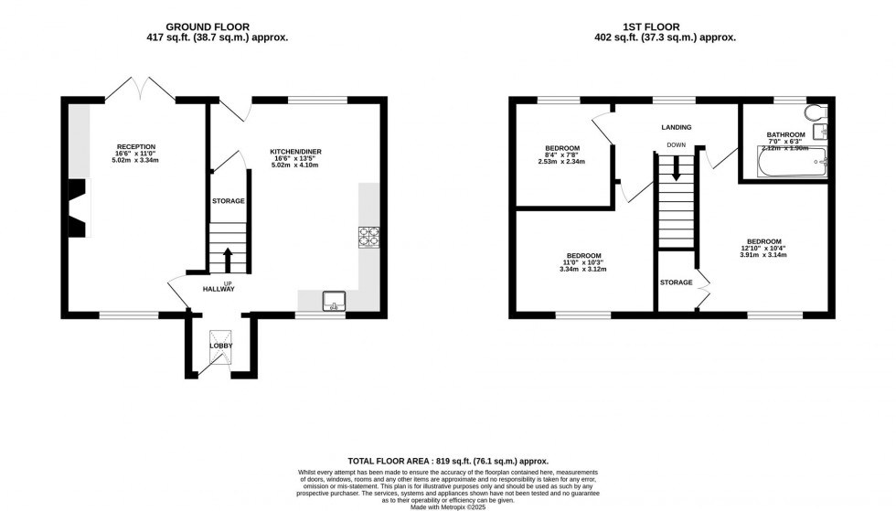 Floorplan for Sunny Hill | Sea Mills