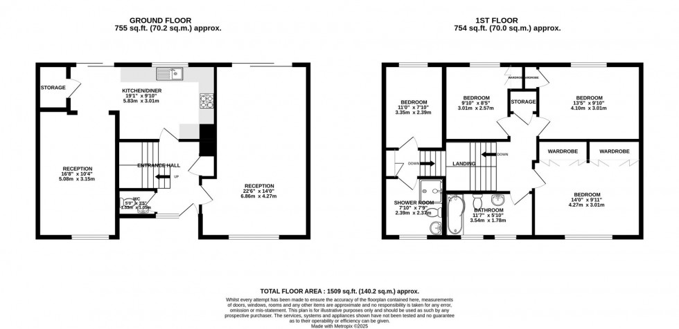 Floorplan for The Breaches | Easton-In-Gordano