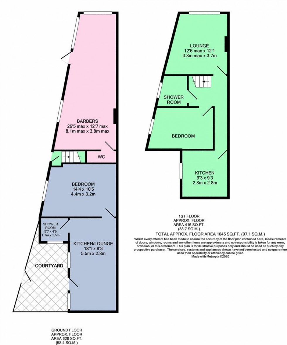 Floorplan for Lodge Hill, Fishponds, Bristol