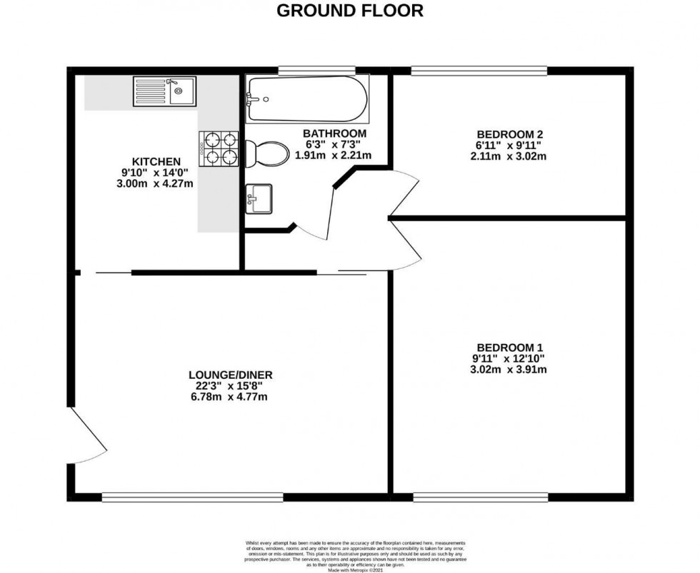 Floorplan for Cairns Road | Westbury Park