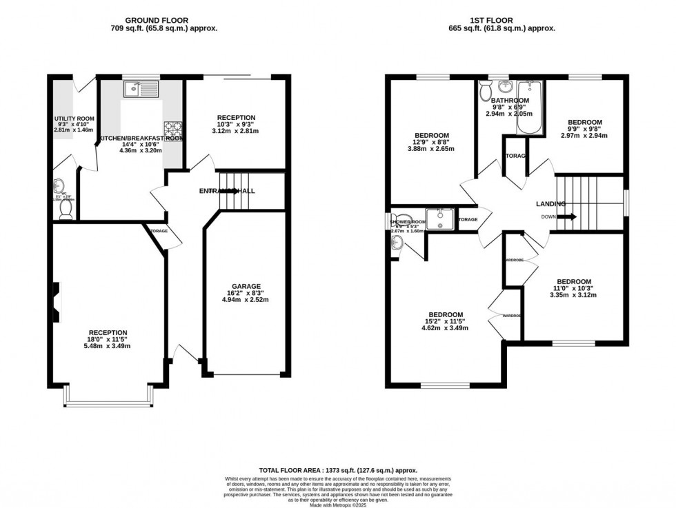Floorplan for Bakers Ground | Stoke Gifford