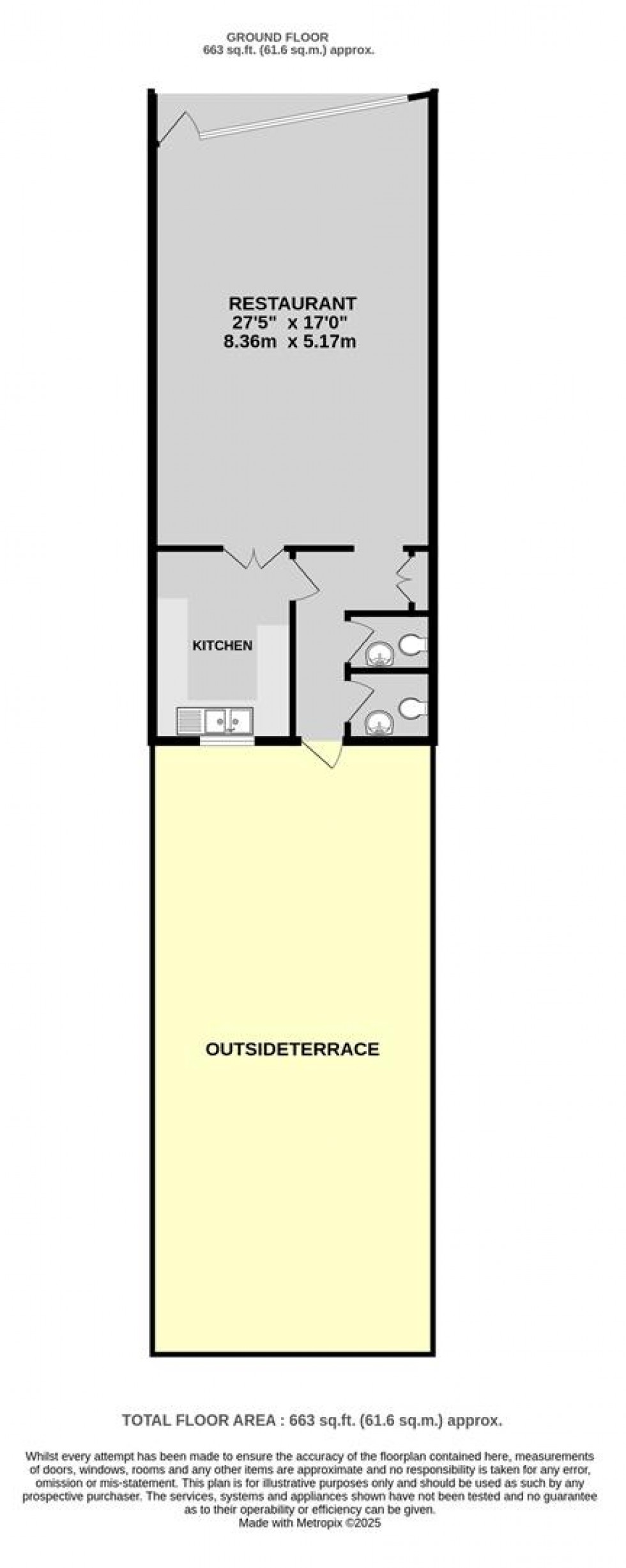 Floorplan for North Street, Bedminster, Bristol