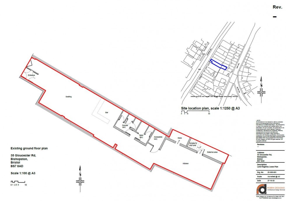 Floorplan for Gloucester Road, Bishopston, Bristol