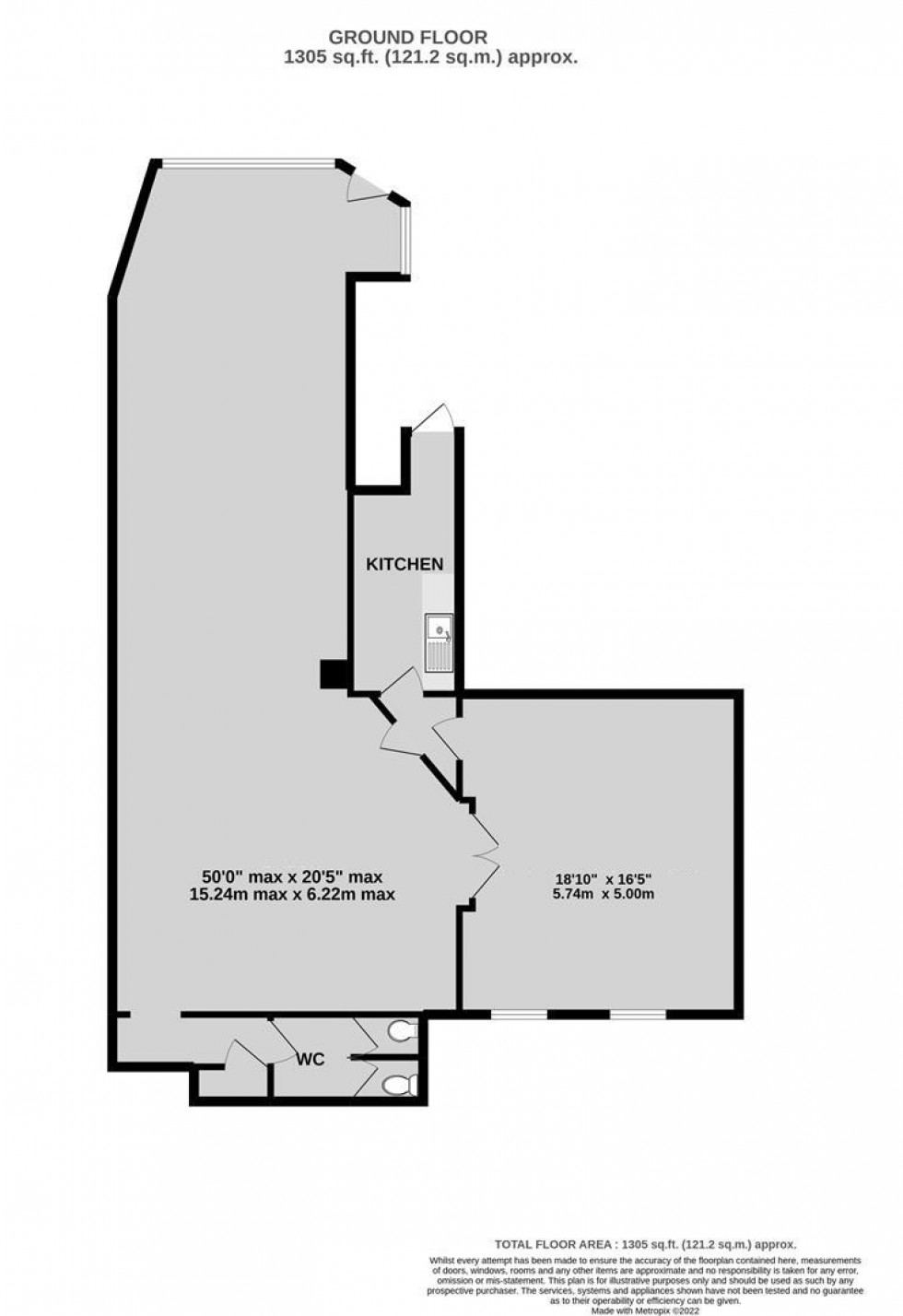 Floorplan for Park Street, Bristol