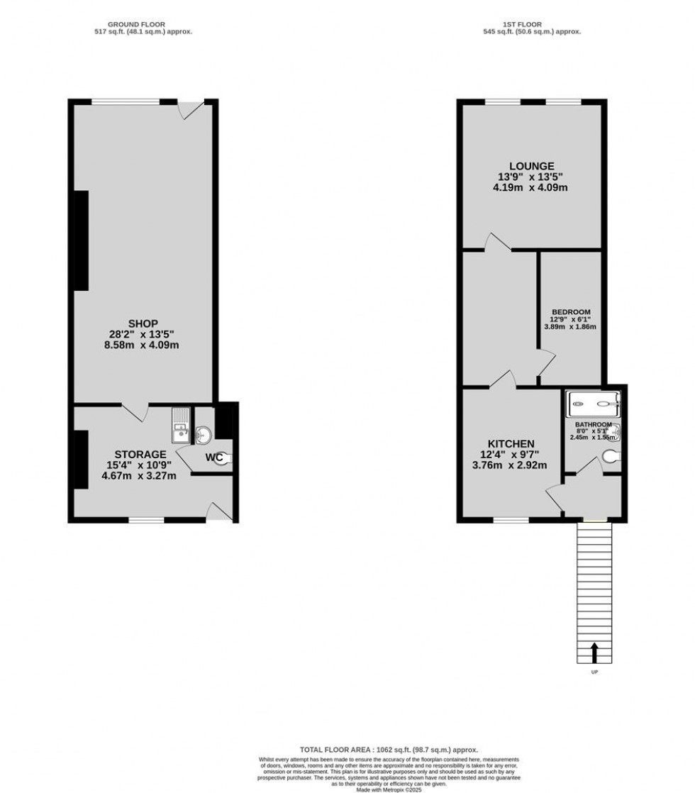 Floorplan for 625 Fishponds Road, Fishponds, Bristol