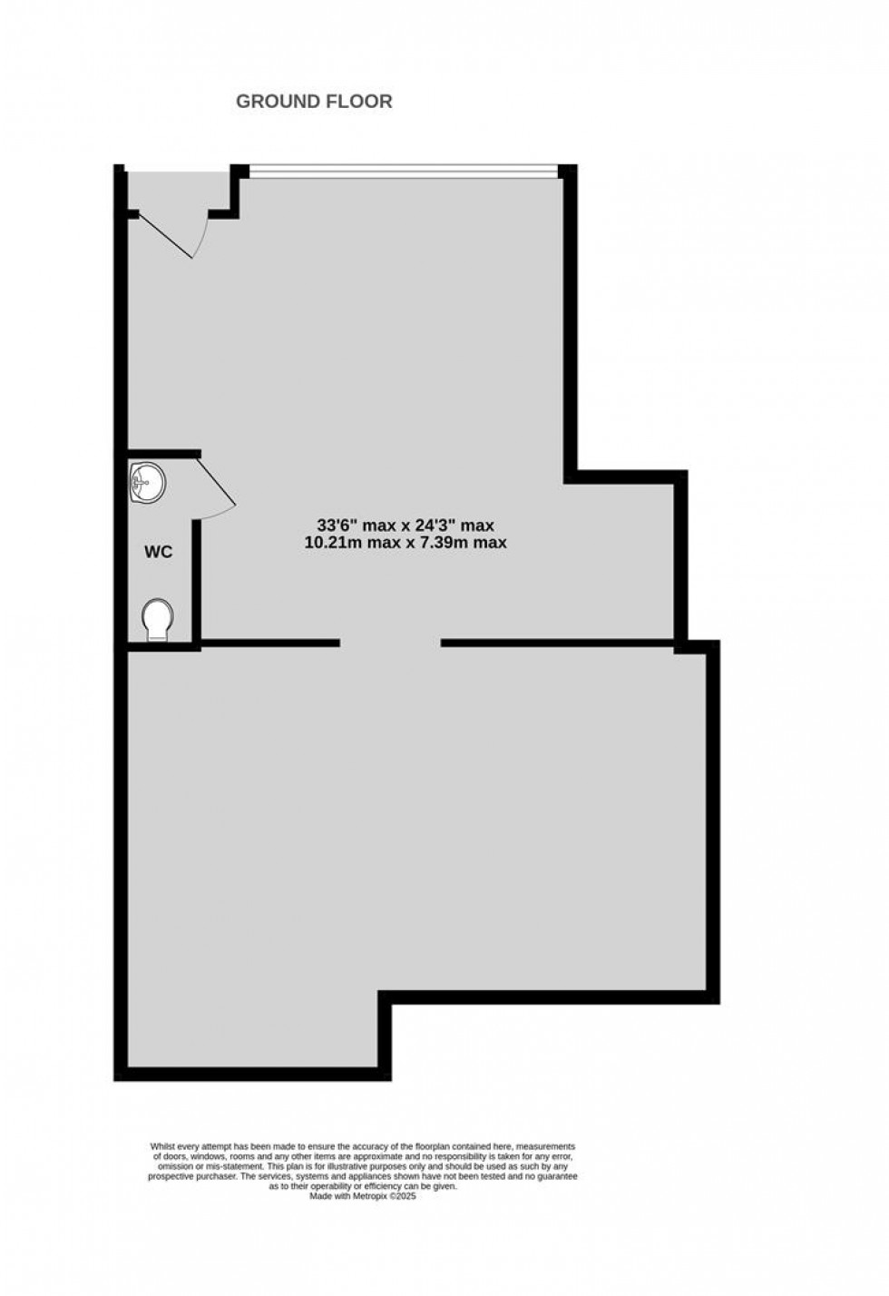 Floorplan for Church Road, St George, Bristol