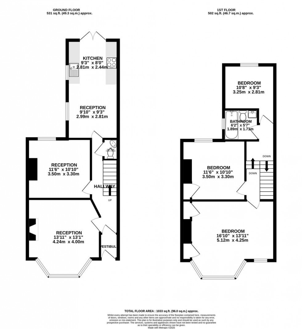 Floorplan for Howard Road | Westbury Park