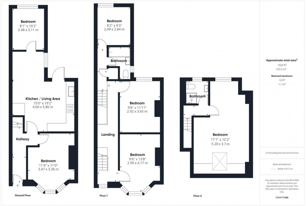 Floorplan for Douglas Road, Horfield, Bristol