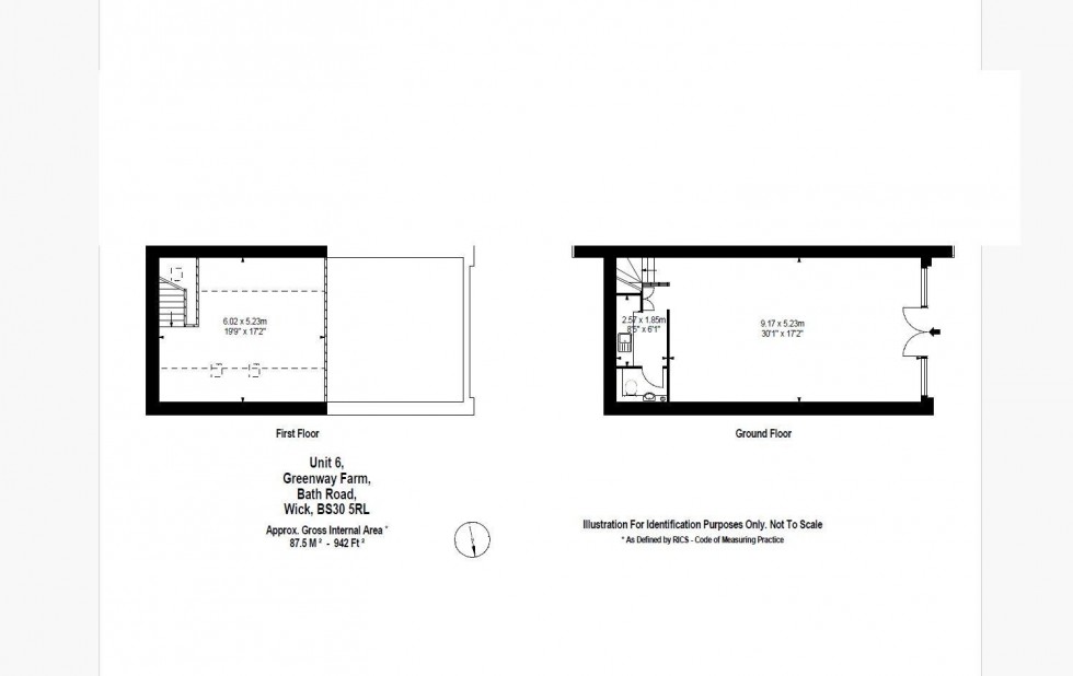 Floorplan for Bath Road, Wick, Bristol
