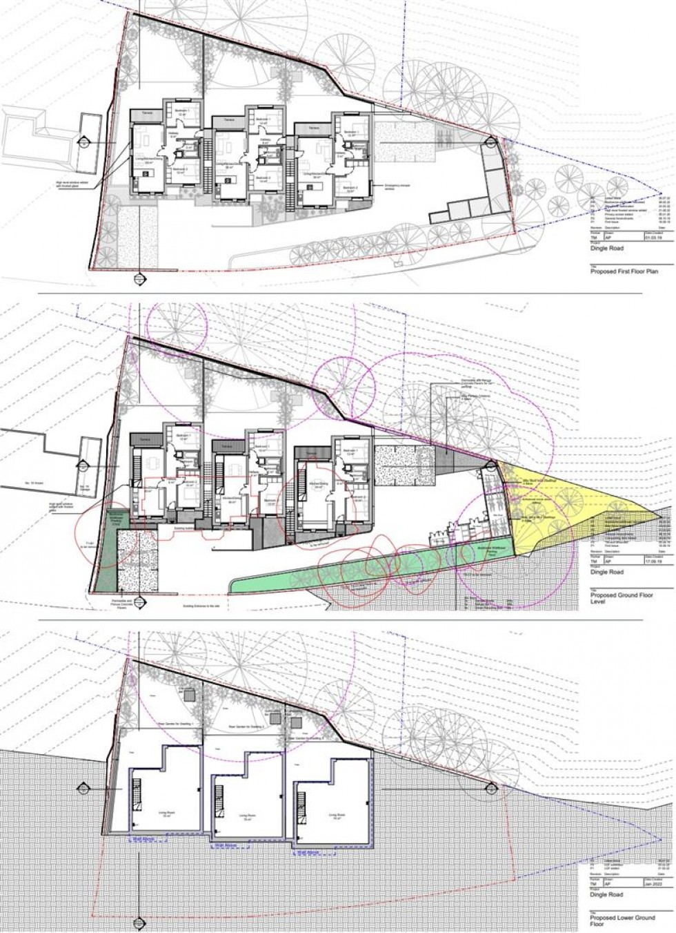 Floorplan for DEVELOPMENT SITE - Dingle Road, Coombe Dingle, Bristol