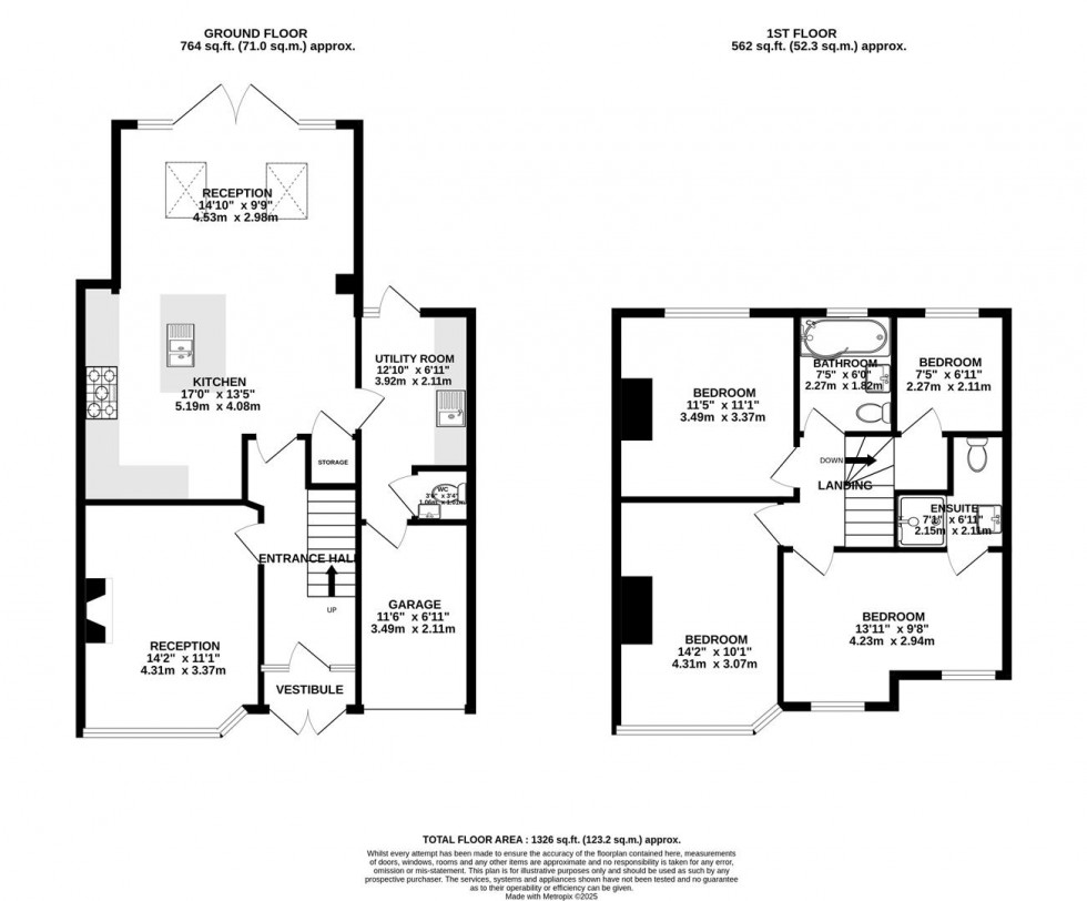 Floorplan for Rodbourne Road | Horfield