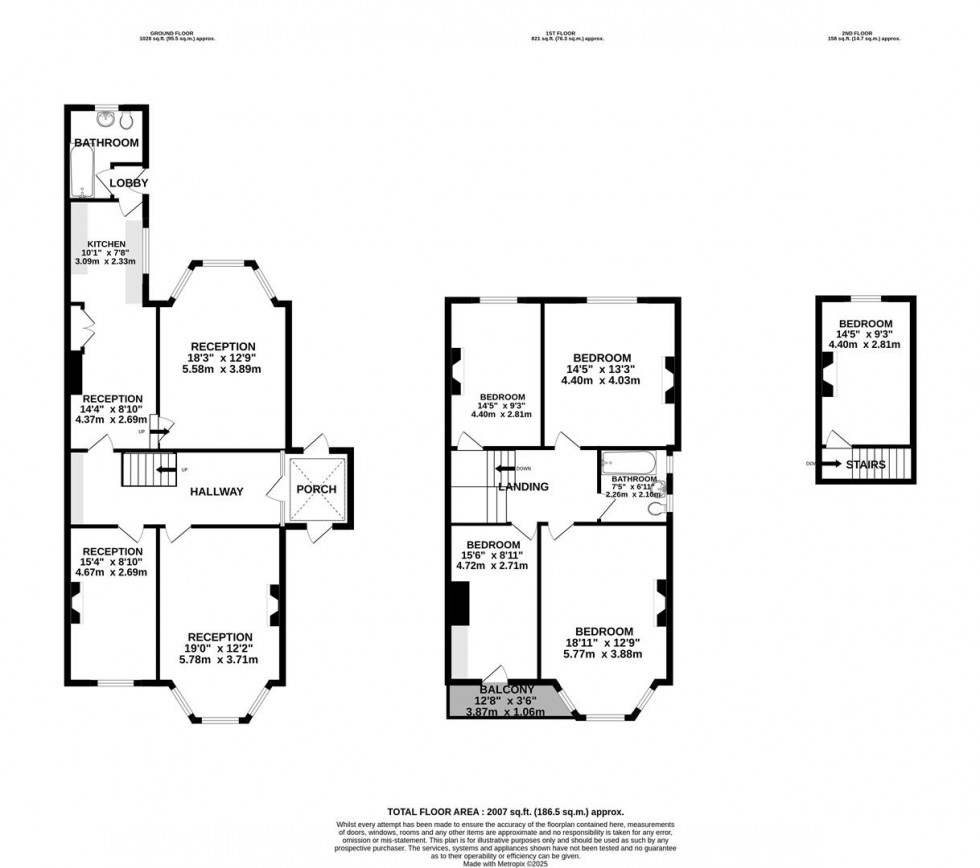 Floorplan for Cavendish Road | Henleaze