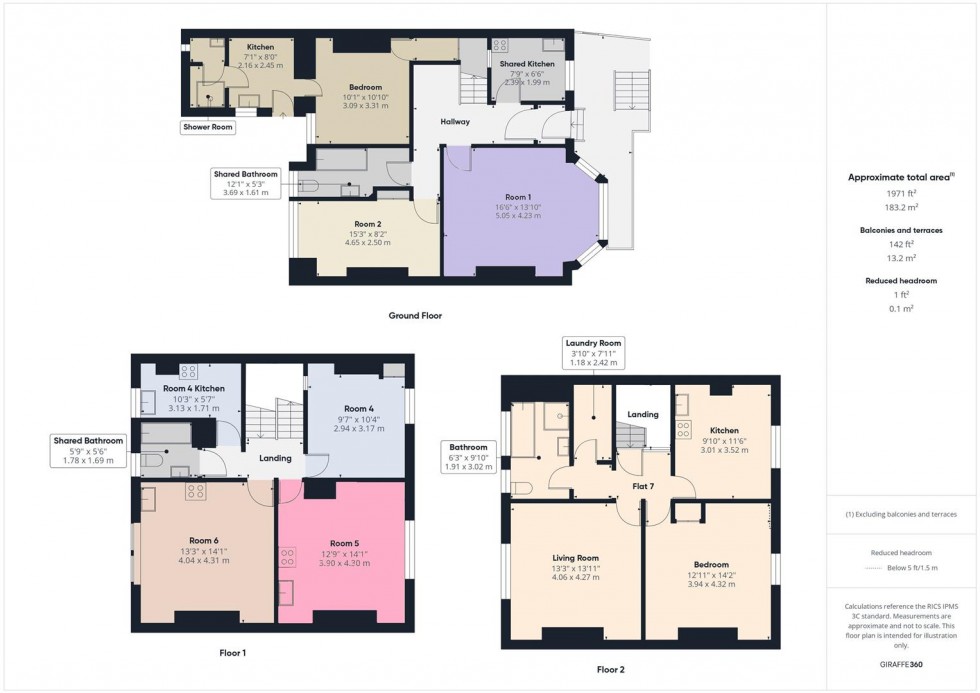 Floorplan for Manor Park, Redland, Bristol