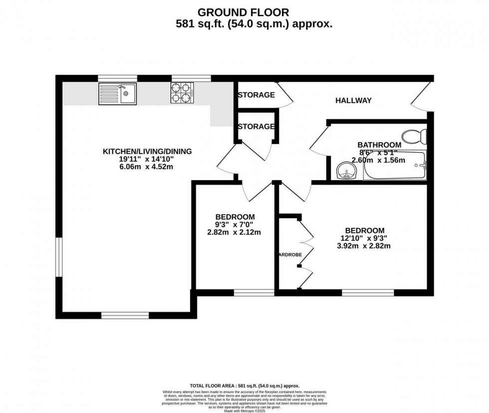 Floorplan for Blandamour Way | Southmead