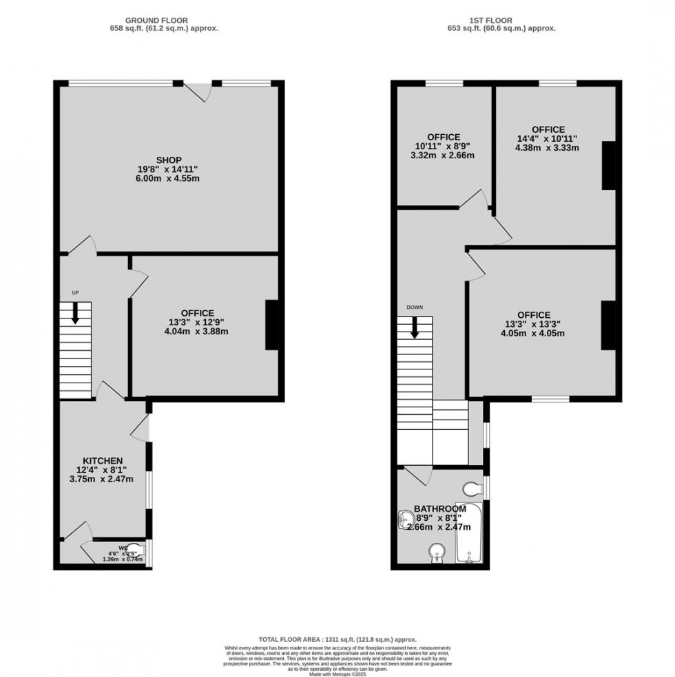 Floorplan for Muller Road, Bristol