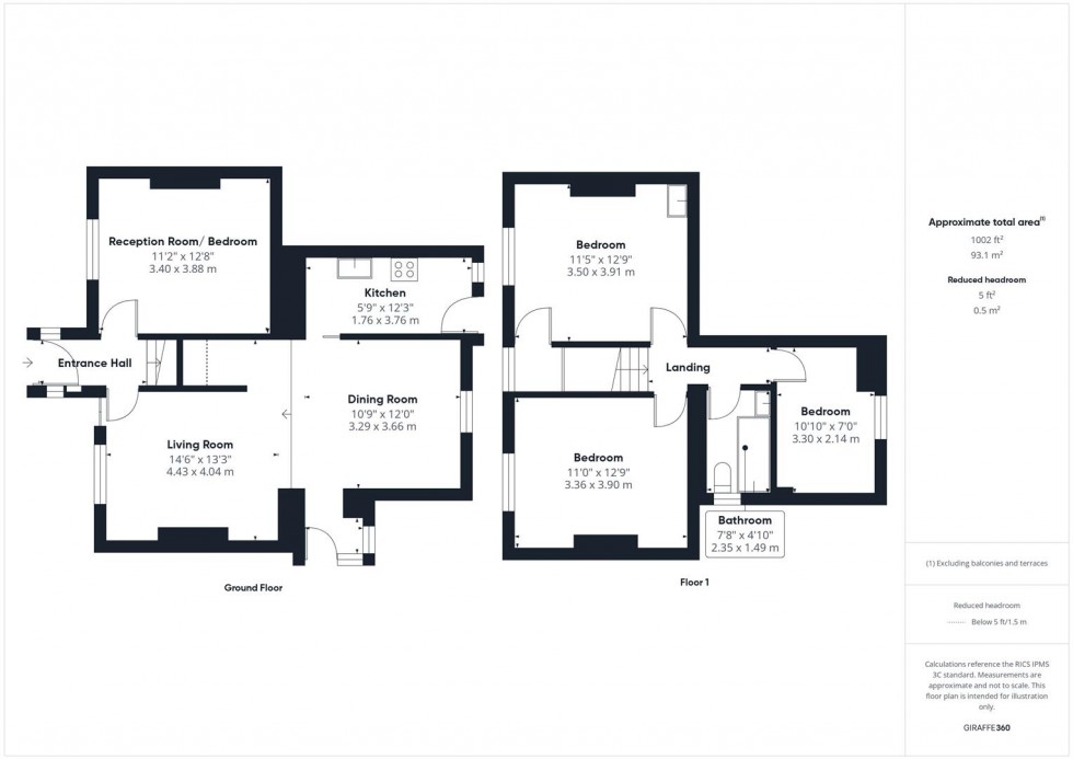 Floorplan for 52 Station Road, Yate, Bristol BS37 4PW