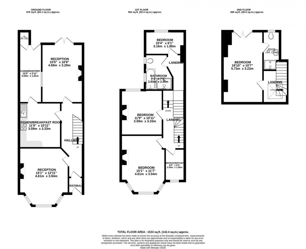 Floorplan for Coldharbour Road | Westbury Park