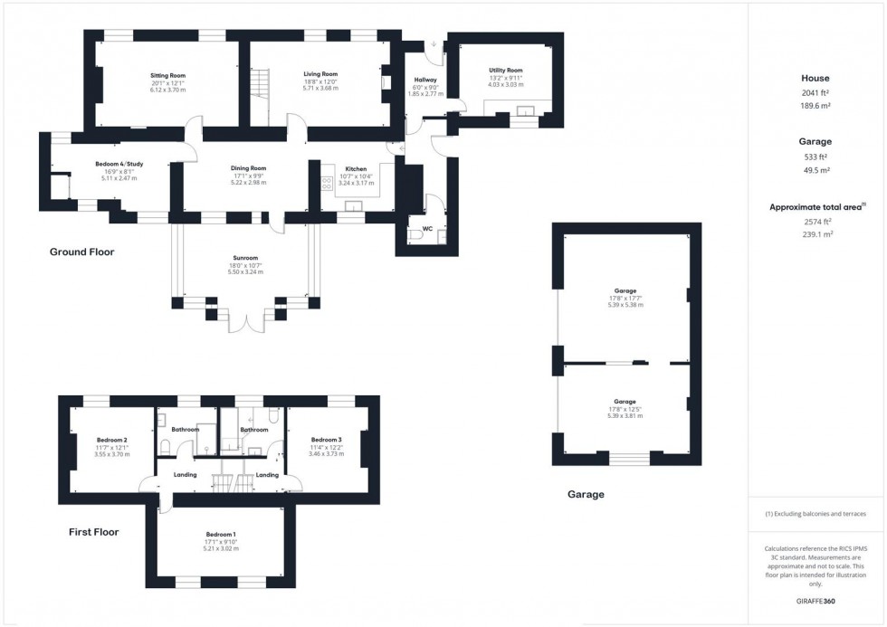 Floorplan for Bath Road, Bitton, Bristol