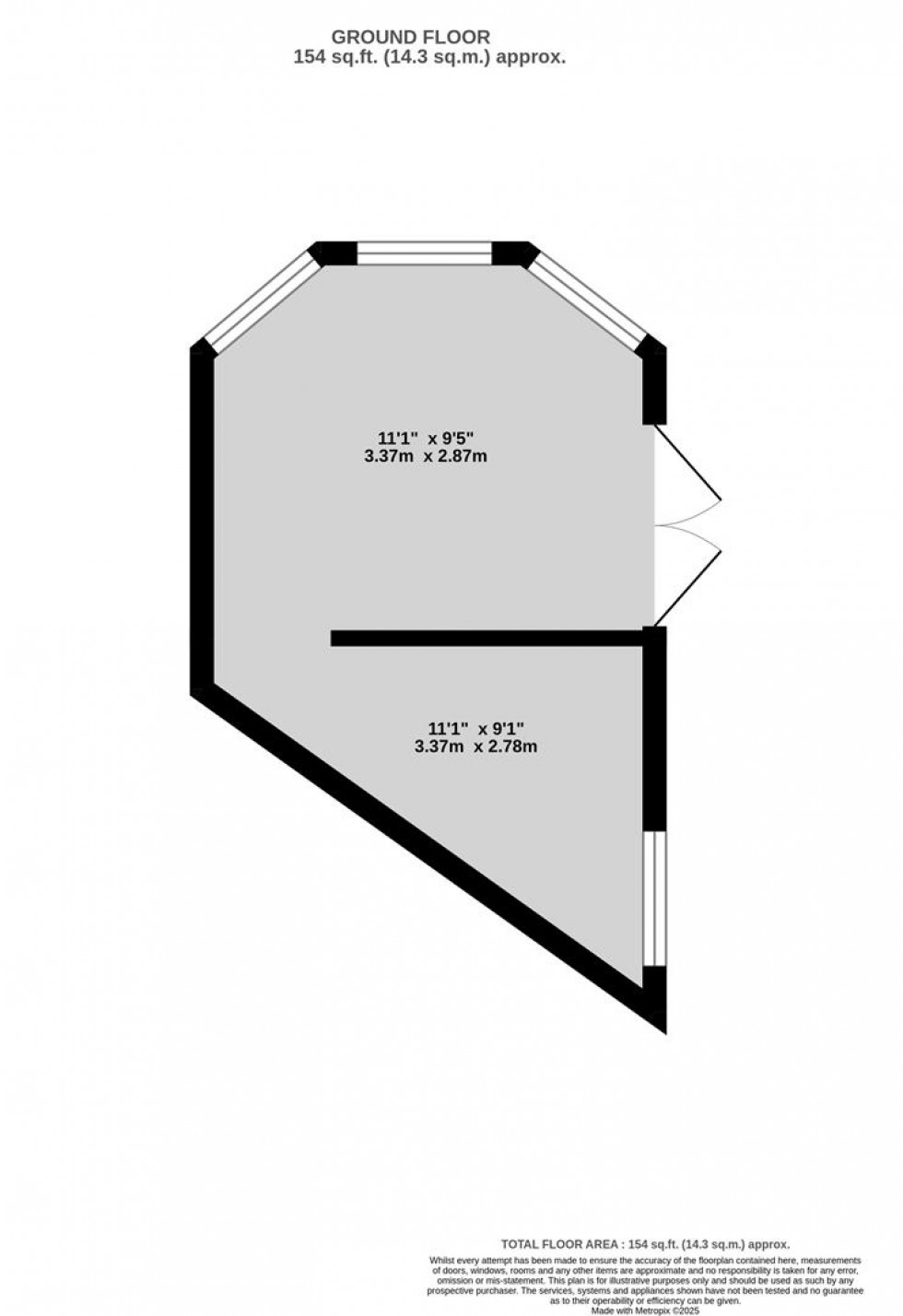 Floorplan for The Park, Willsbridge, Bristol