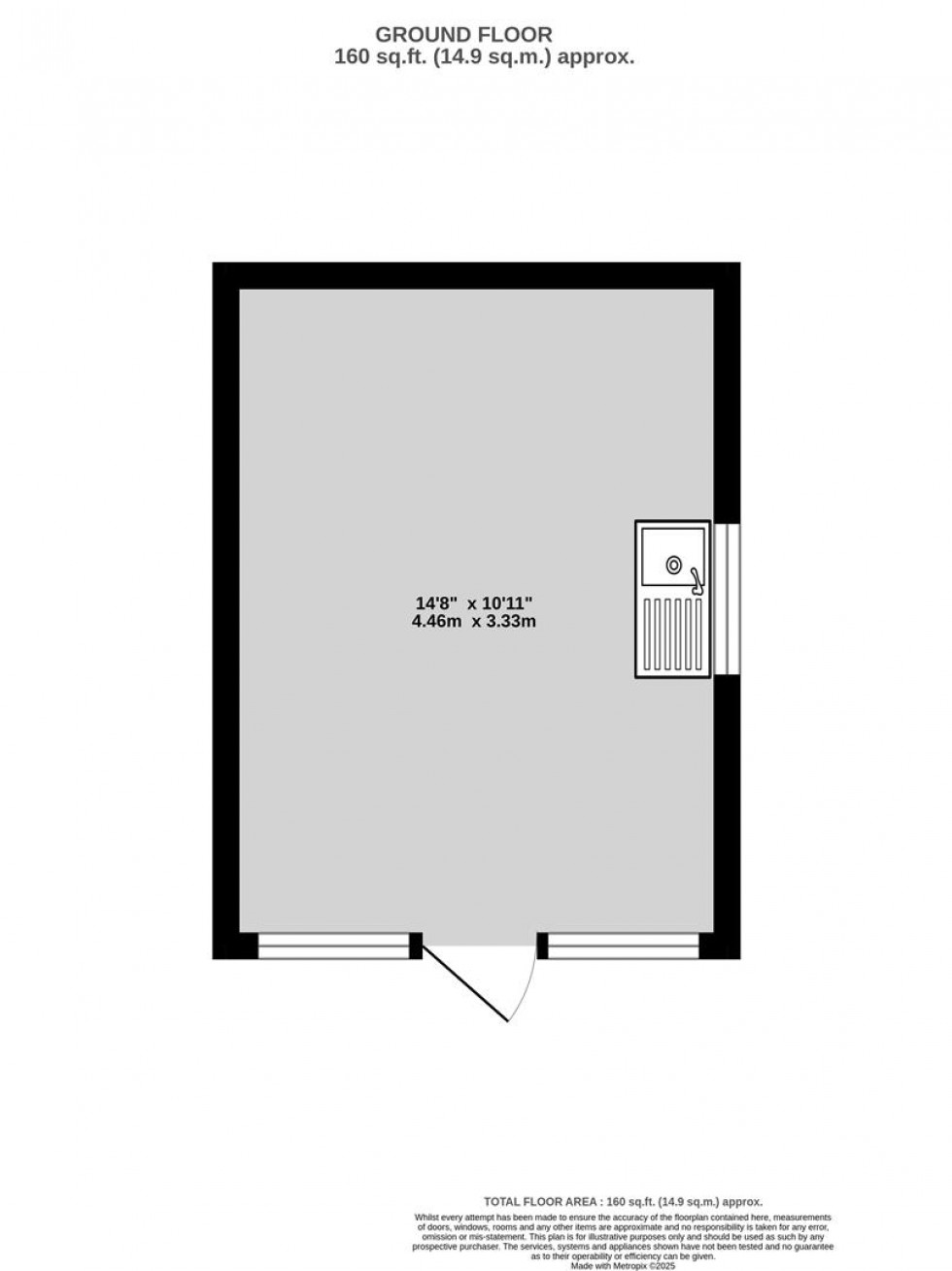 Floorplan for The Park, Willsbridge, Bristol