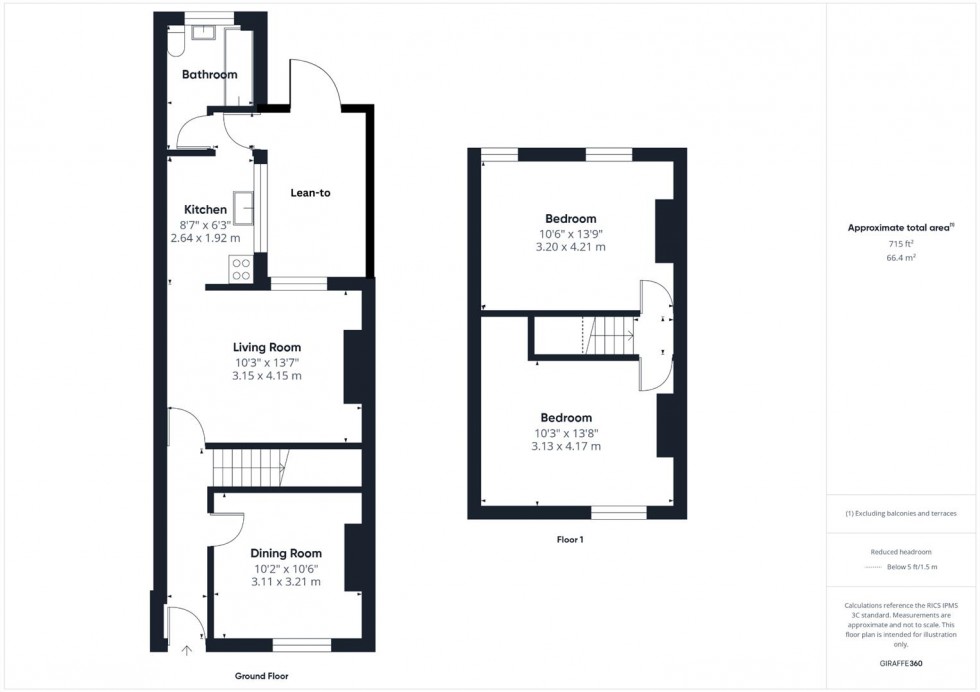 Floorplan for The Nursery, Bristol