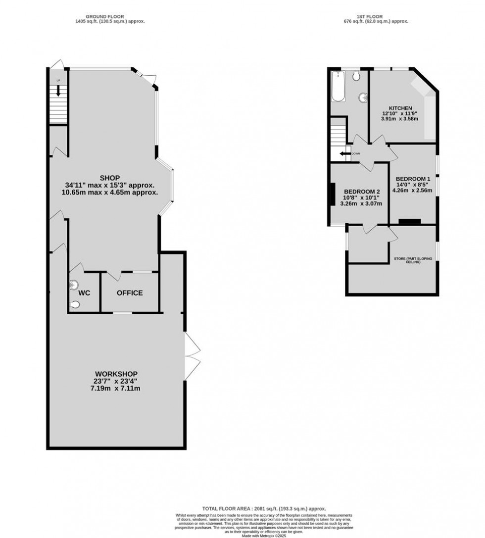 Floorplan for Filton Road, Horfield, Bristol