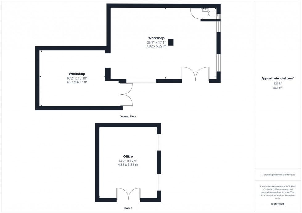 Floorplan for Bishop Road, Bristol