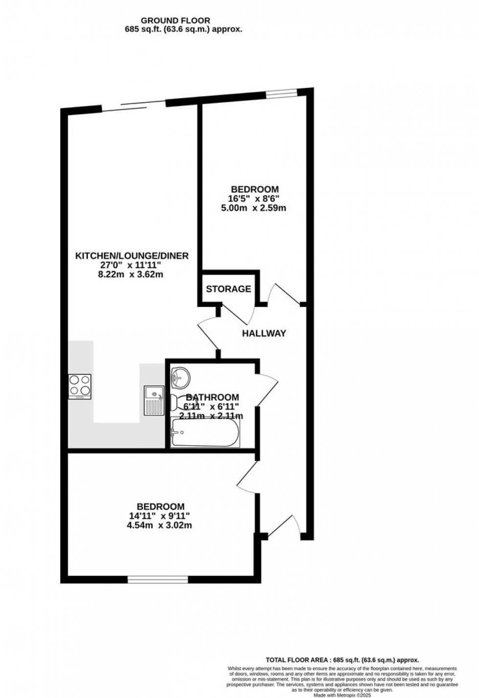 Floorplan for North View | Westbury Park