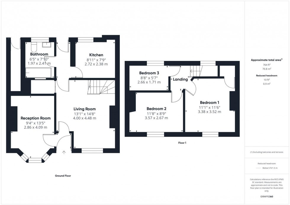 Floorplan for Kensington Road, Staple Hill, Bristol