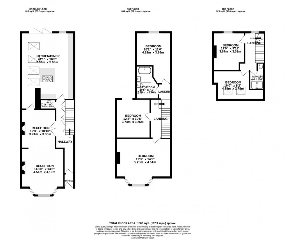 Floorplan for St Albans Road | Westbury Park