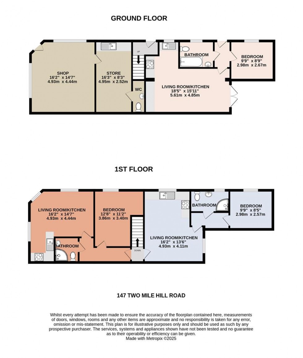 Floorplan for Two Mile Hill Road, Kingswood, Bristol