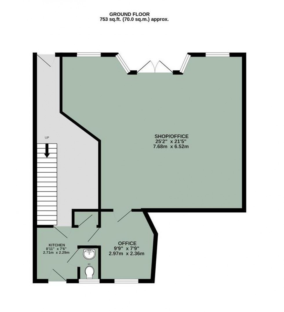 Floorplan for Merchants Road, Hotwells, Bristol