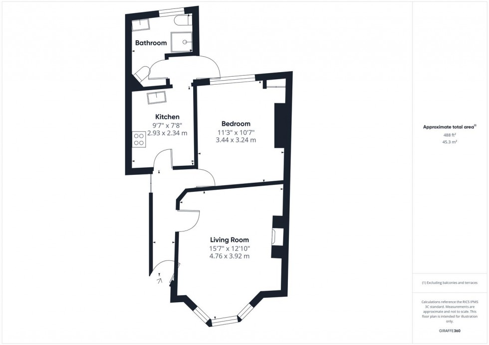Floorplan for Beaconsfield Road, St. George, Bristol