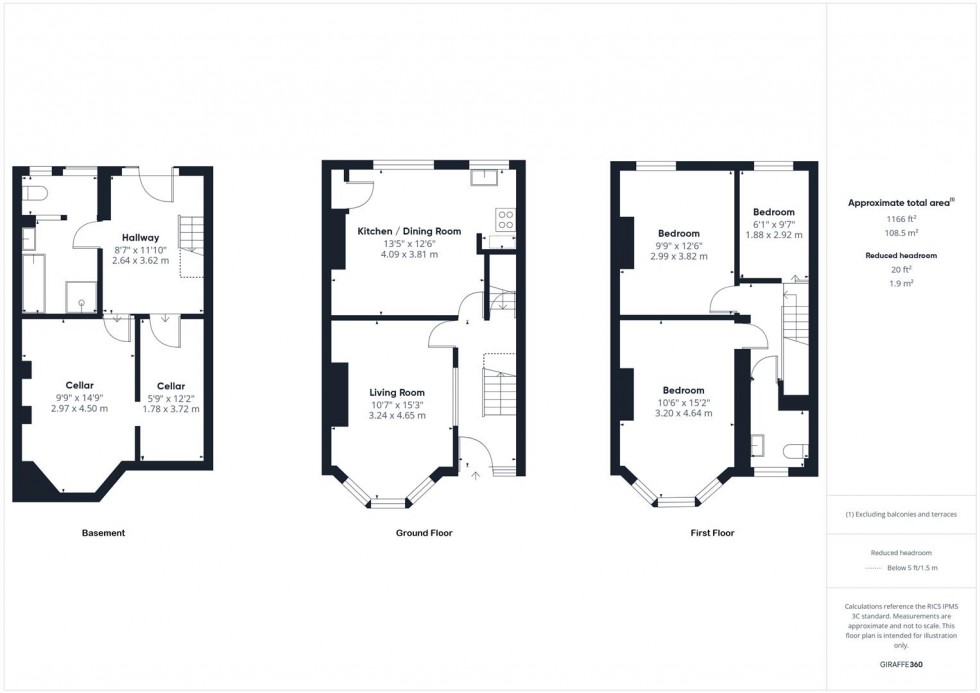 Floorplan for Somerset Road, Knowle, Bristol