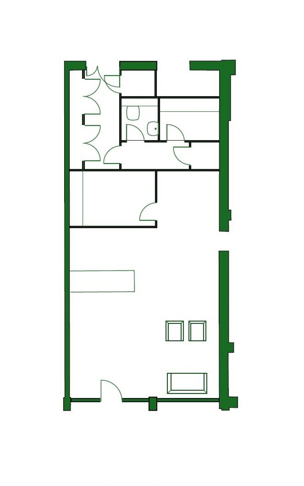 Floorplan for Factory No.1, Imperial Arcade, East Street, Bedminster