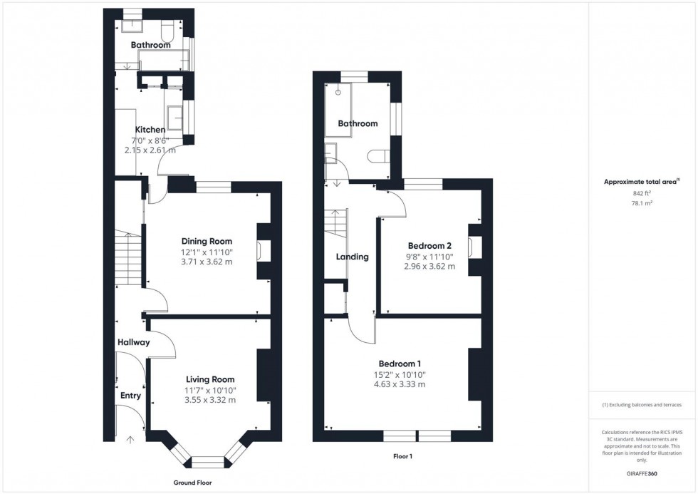 Floorplan for Glenburn Road, Kingswood, Bristol