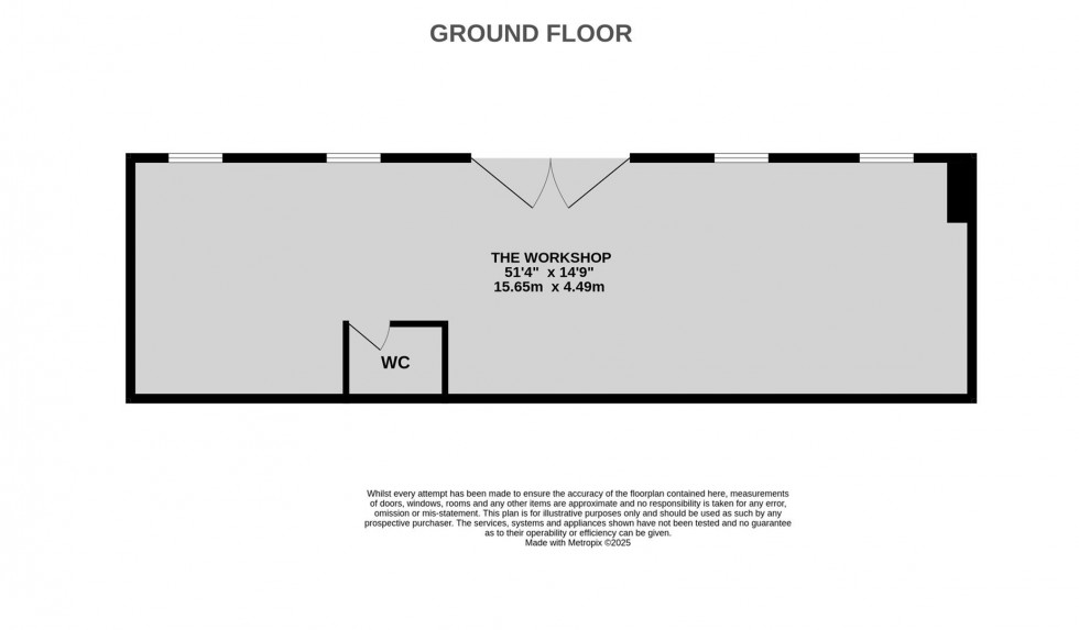 Floorplan for Parnall Road, Bristol
