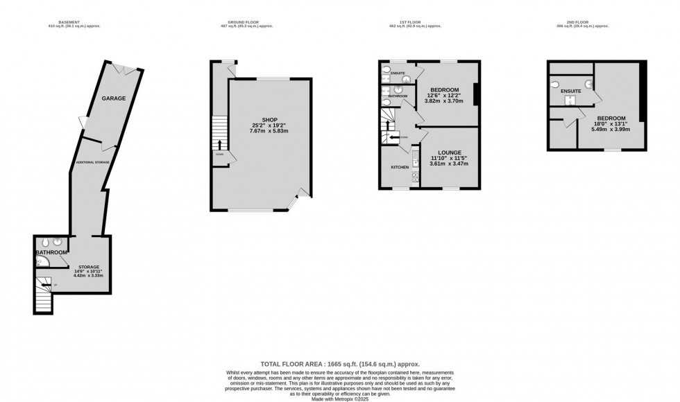 Floorplan for St. Peters Rise, Bristol