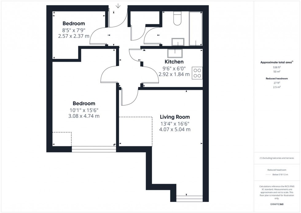 Floorplan for Fishponds Road, Eastville, Bristol