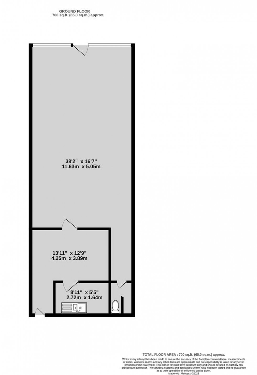 Floorplan for Stockwood, Bristol