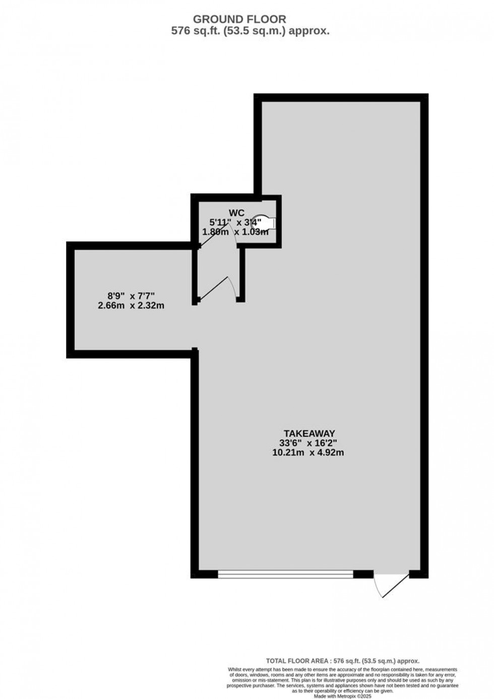 Floorplan for Soundwell Road, Kingswood