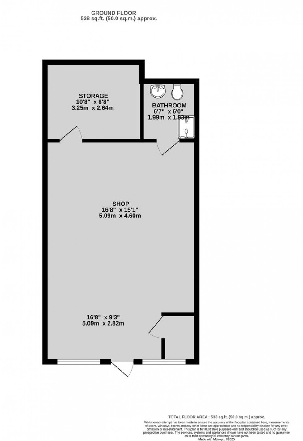 Floorplan for Soundwell Road, Kingswood