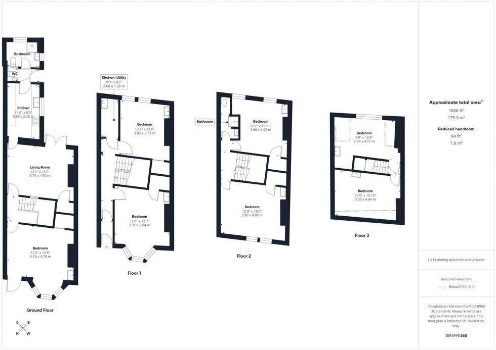 Floorplan for Dean Lane, Bristol