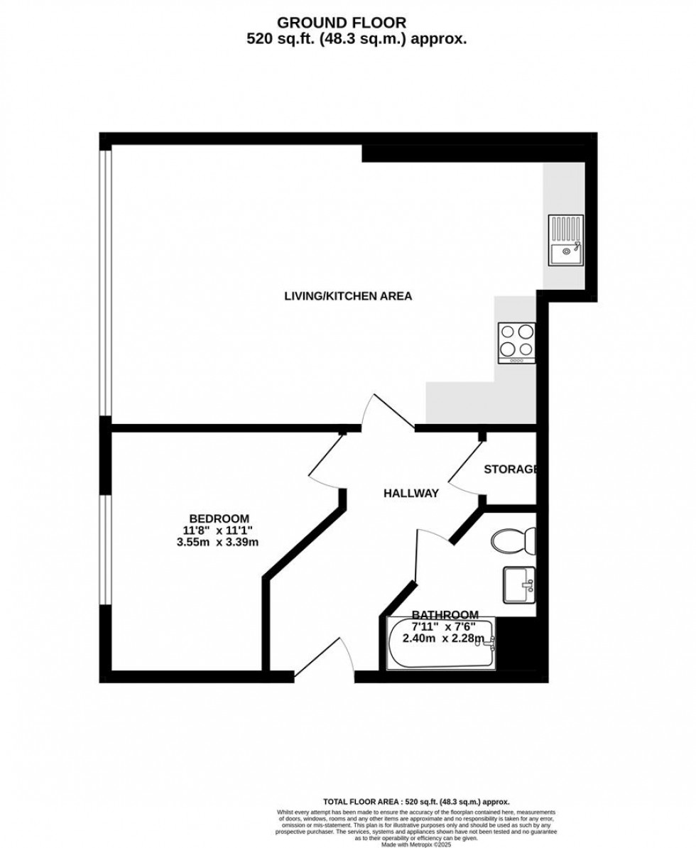 Floorplan for Newfoundland Road | St Pauls