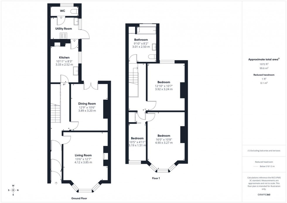 Floorplan for Churchill Road, Brislington, Bristol
