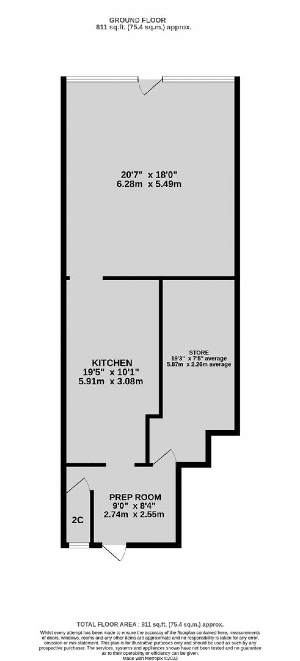 Floorplan for Charlton Road, Bristol