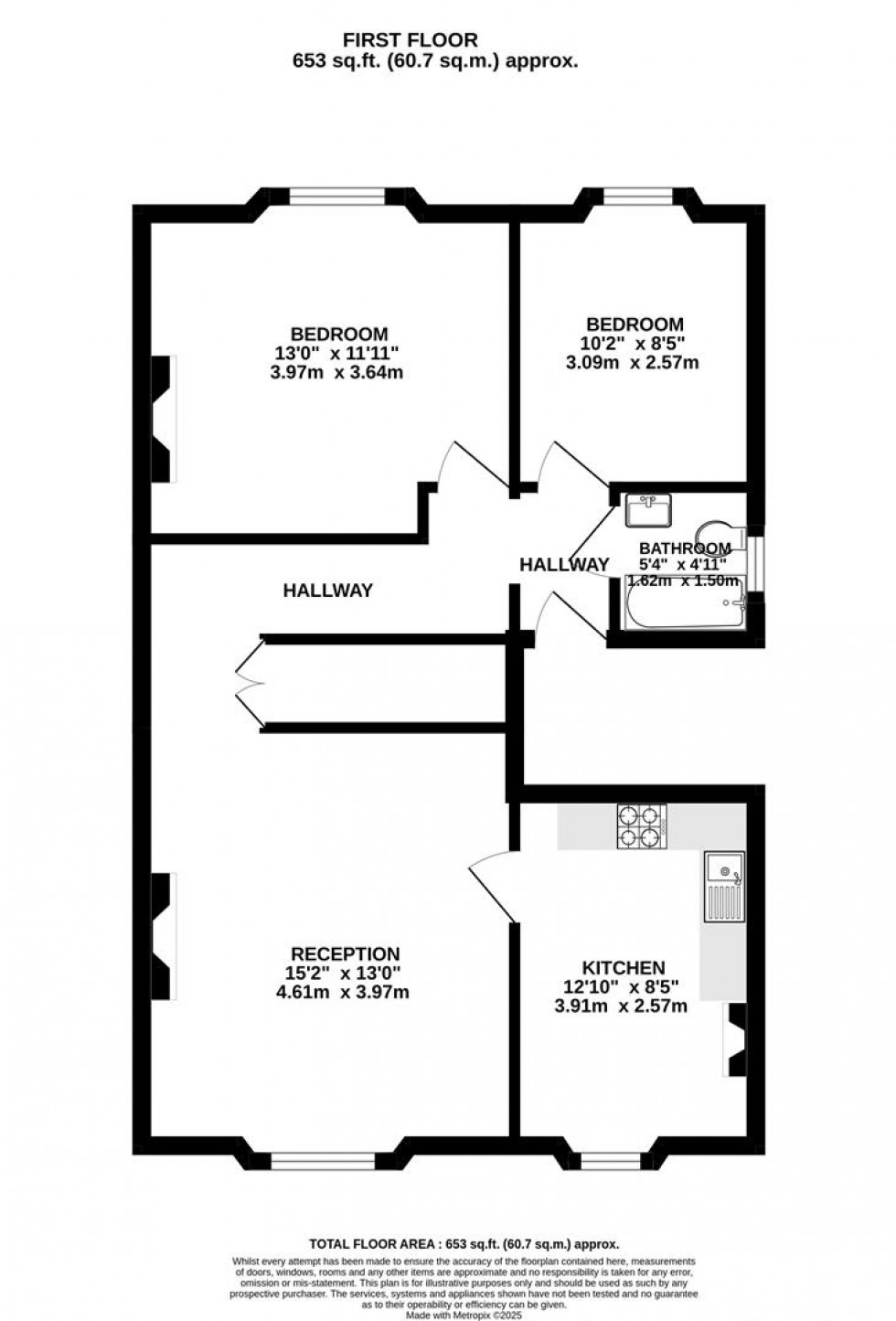 Floorplan for Cotham Road | Cotham