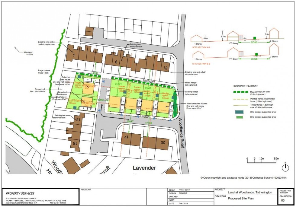Floorplan for DEVELOPMENT SITE - Woodlands Road, Tytherington
