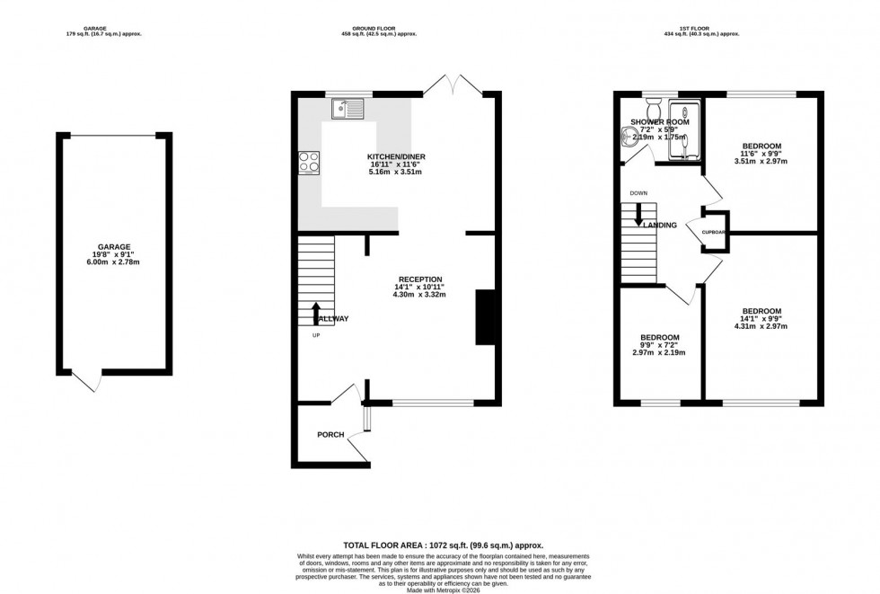 Floorplan for Sycamore Drive | Patchway